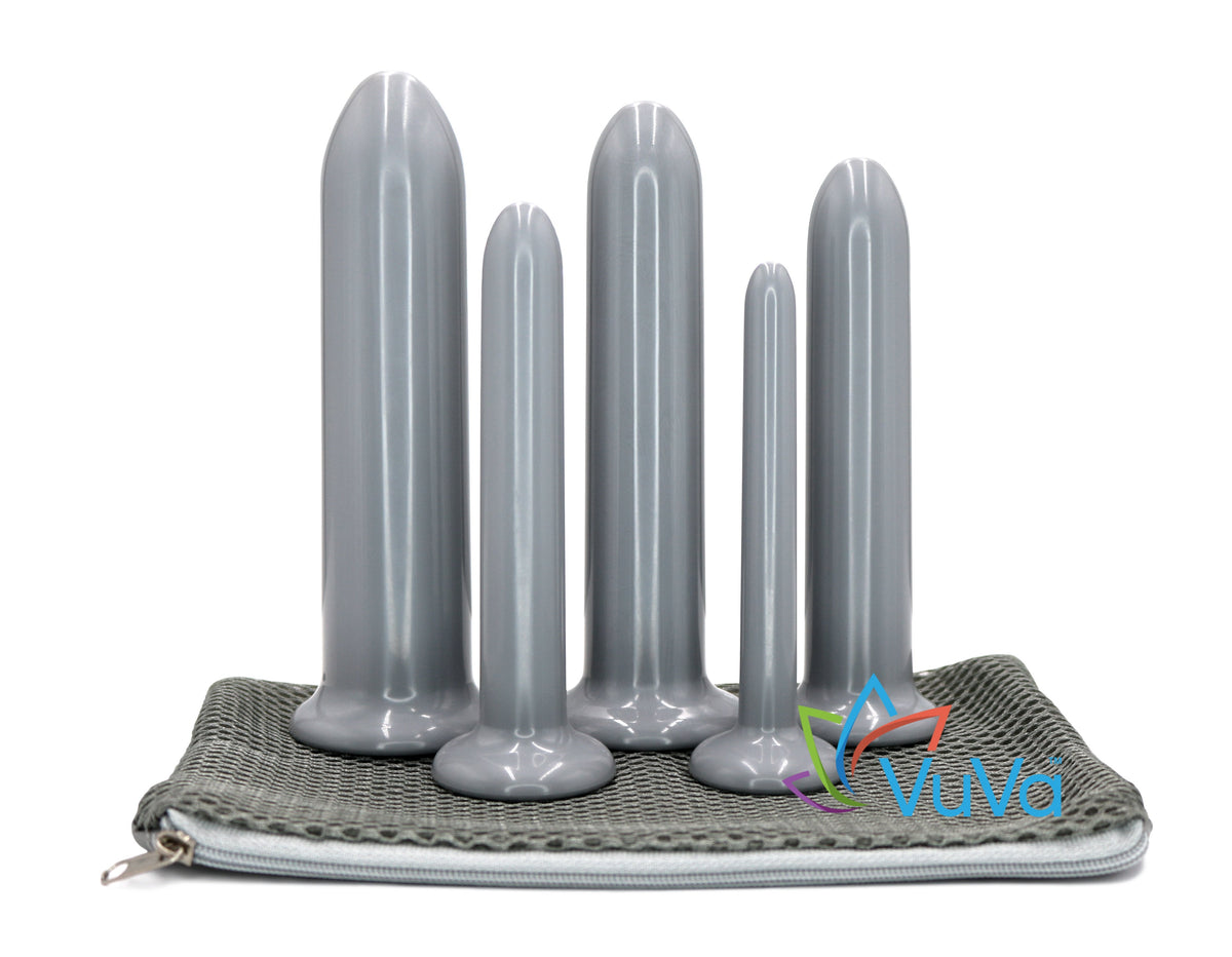 Unisex Smooth Rectal Set - Set of Five  Vuvatech  rectal dilators 