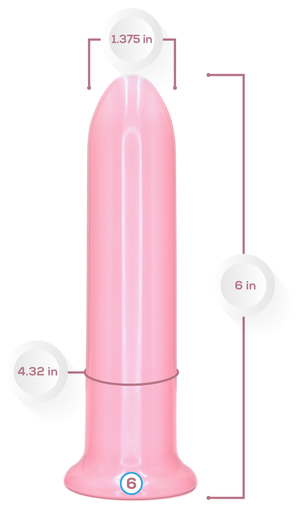 Large VuVa Smooth Vaginal Set  Vuvatech   