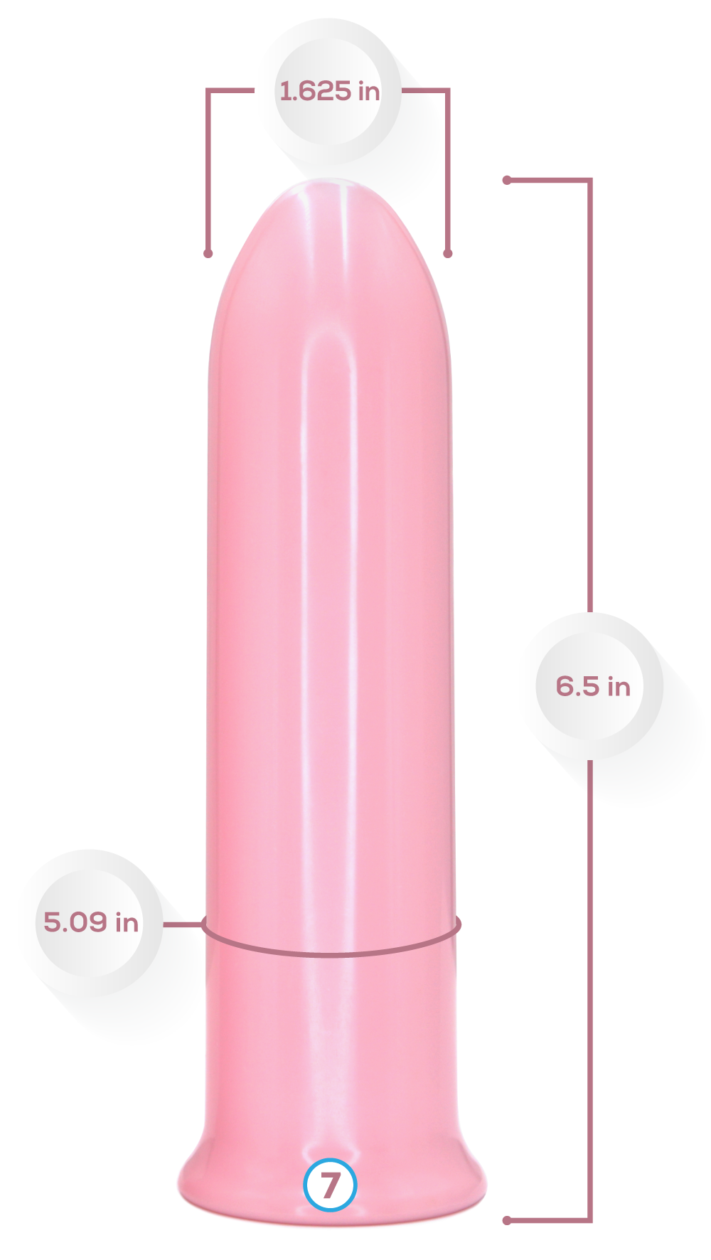 Large VuVa Smooth Vaginal Set  Vuvatech   