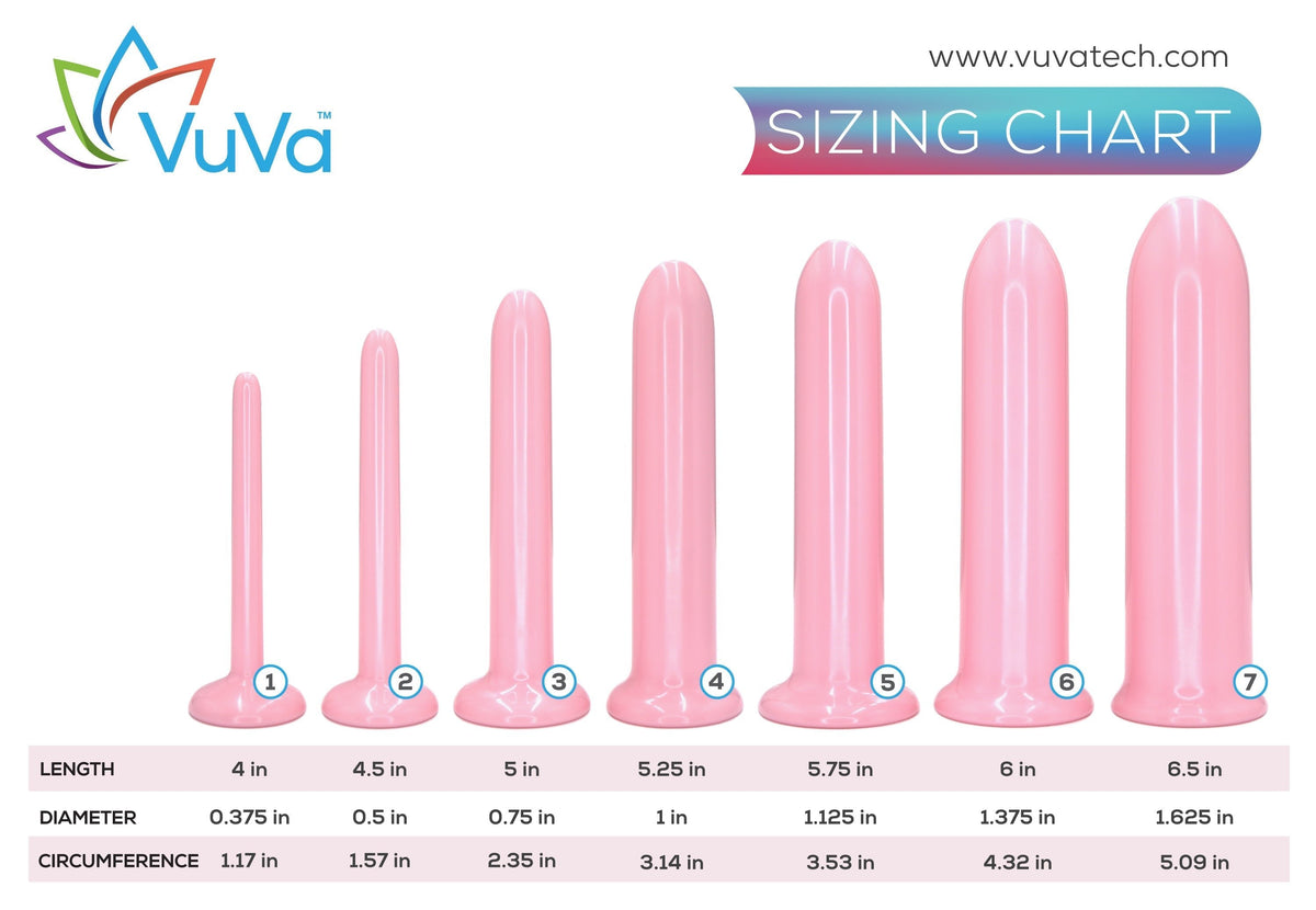36 Sets Wholesale Seven New Sizes Smooth Vaginal Set - Set of 7- Medical Professionals Only  Vuvatech   