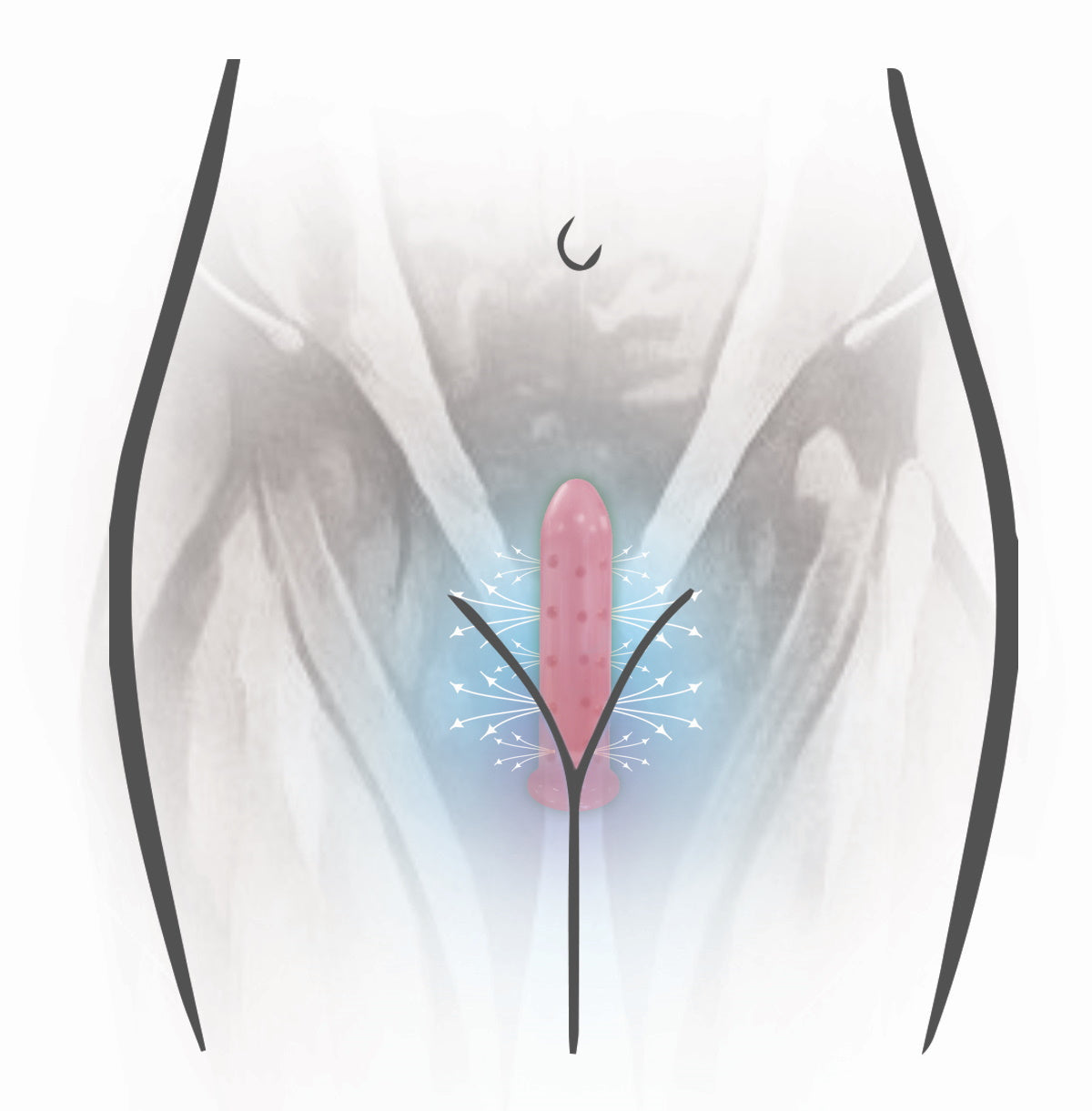 Size 5 & 6 Neodymium Magnetic Vaginal Combo Set  Vuvatech   